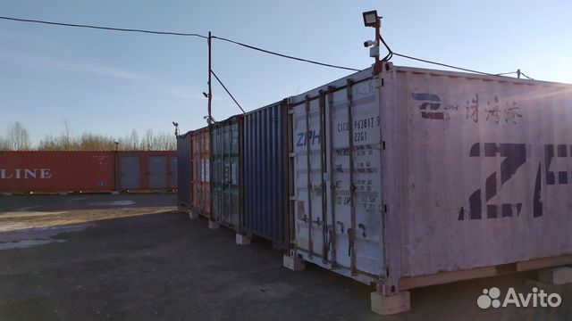 Аренда контейнера под склад, 28 м² Аренда контейнера под склад, 28 м²
