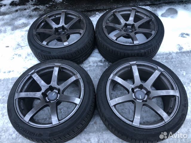 Японские кованные диски enkei PF07 18” 2x9,5J et15 Японские кованные диски enkei PF07 18” 2x9,5J et15