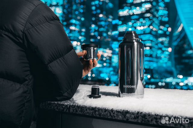 Термос вакуумный Арктика Bobber Flask 1л Glossy