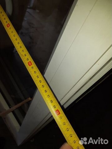 Двери алюминиевые двойные комплект