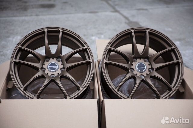 Work r17 kiwami комплект новых дисков бронза