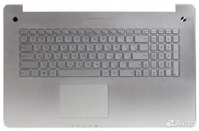 Топкейс asus n750 N750J, N750JK, N750JV клавиатура