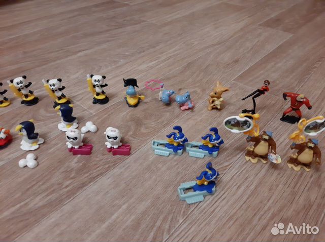 Игрушки из киндер сюрприз