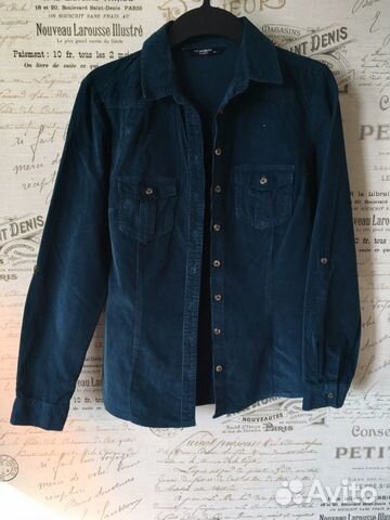 Вельветовая рубашка