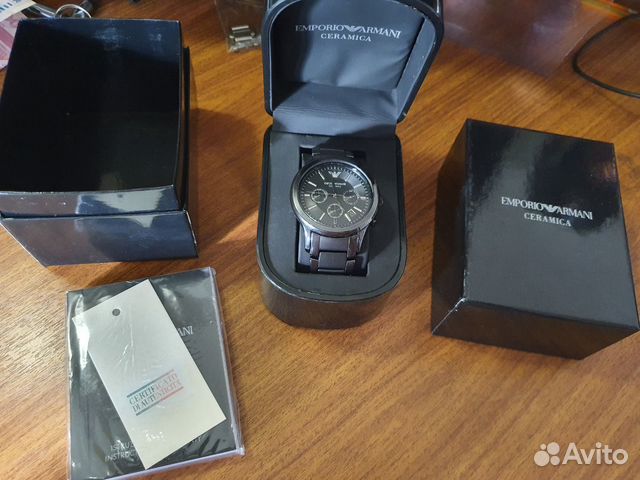 Наручные часы мужские Emporio Armani Ceramica ar14 Наручные часы мужские Emporio Armani Ceramica ar14