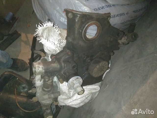 Передняя крышка с тепло-ником на двс Каменс газель Передняя крышка с тепло-ником на двс Каменс газель