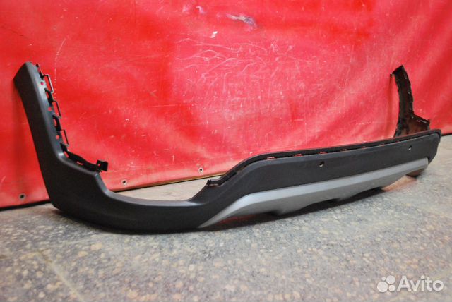 Юбка бампера заднего Киа Рио Юбка бампера заднего Киа Рио
