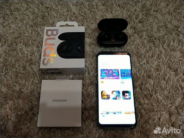 SAMSUNG S8 plus + SAMSUNG Buds SAMSUNG S8 plus + SAMSUNG Buds