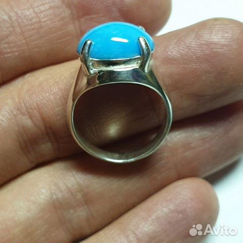 Серебряное кольцо с бирюзой