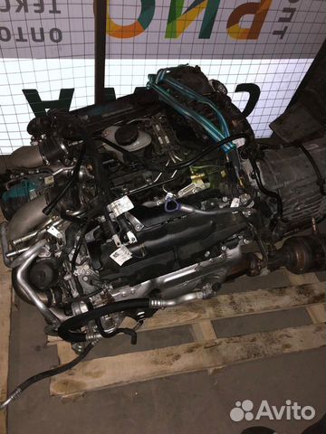 Двигатель ML63 GLE63 GLS63 6.3 AMG M157 w166 x166