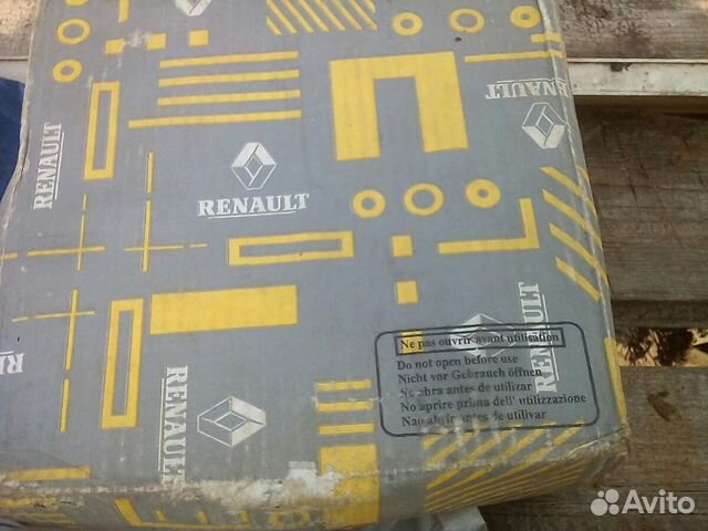 Передние тормозные диски рено clio оригинал