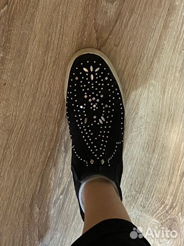 Слипоны Zara кеды натуральная замша Слипоны Zara кеды натуральная замша