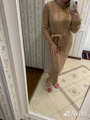 Трикотажное платье р.42-44-46