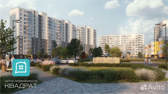 1-к квартира, 34.7 м², 2/14 эт.
