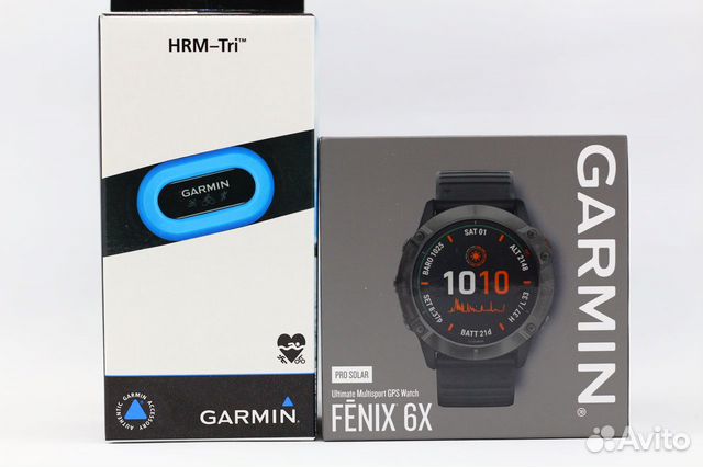 Garmin Fenix 6X Pro Solar Titanium Carbon Gray DLC