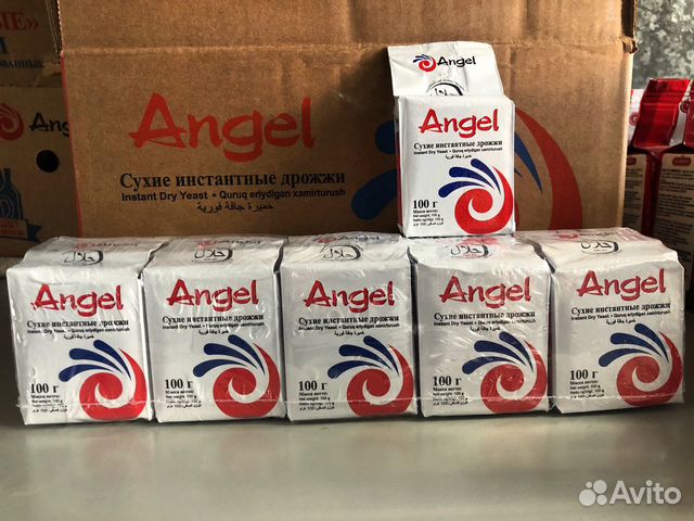 Дрожжи Ангел инстантные сухие 100 гр