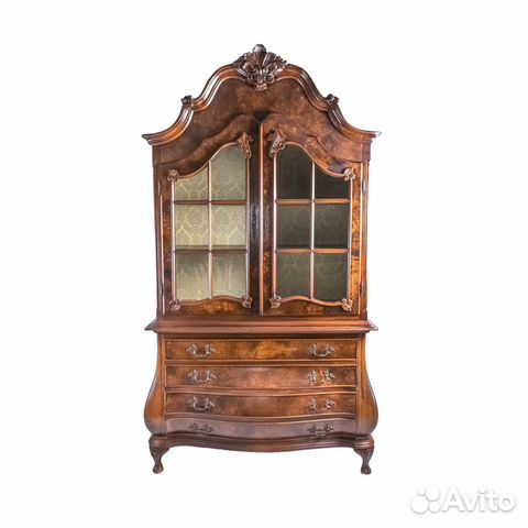 Антикварный старинный шкаф 1850 г