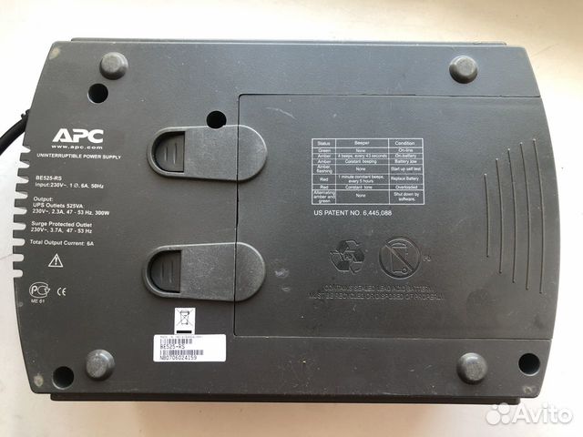 Бесперебойник APC Back-UPS ES 525 Бесперебойник APC Back-UPS ES 525