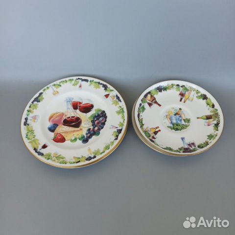 Тарелки Royal Worcester VIP-коллекция 20 и 16 см Тарелки Royal Worcester VIP-коллекция 20 и 16 см