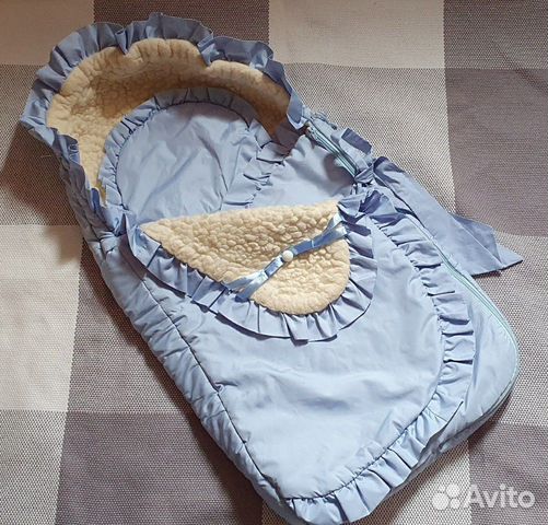Конверт зимний на выписку