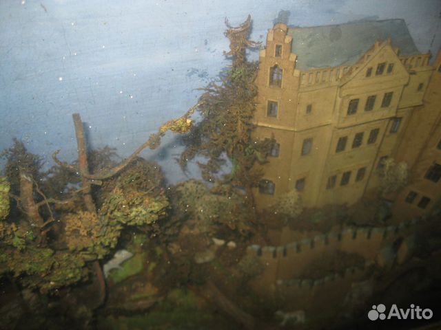 Старинная объемная (3D) картина из бумаги