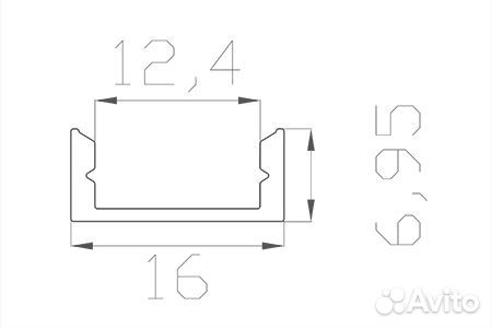 Светодиодный профиль