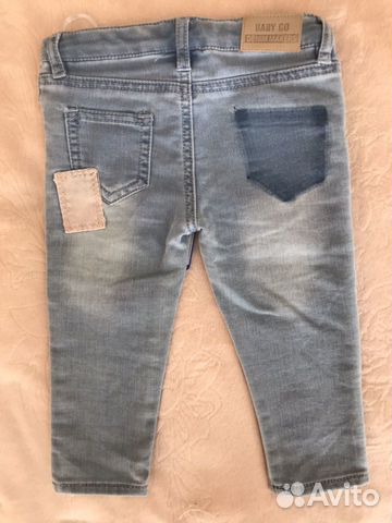 Новые джинсы р-р 80