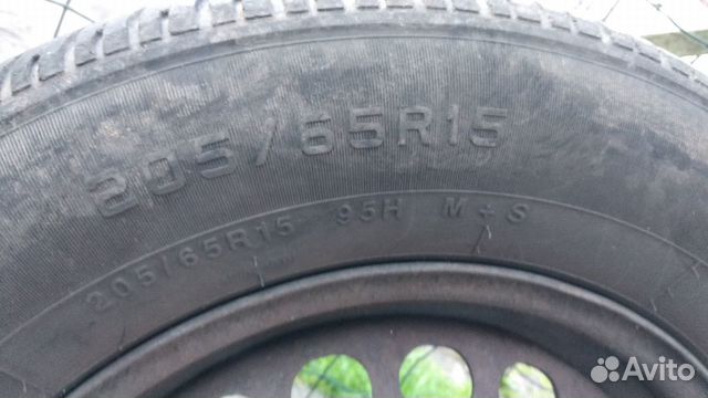 Комплект всесезонки на железках r15/205/65/5x112