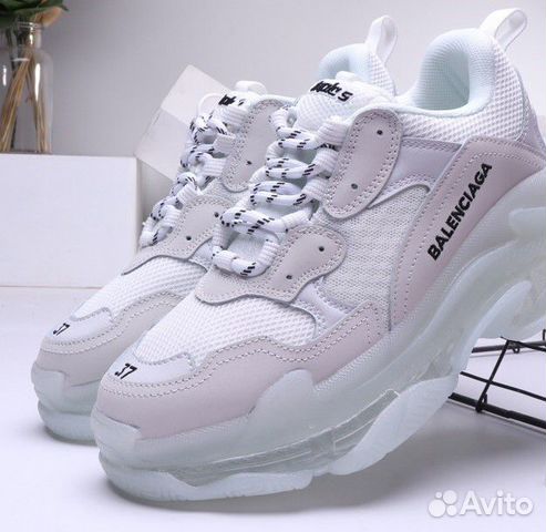 Кроссовки balenciaga triple-s s.gomma blanc Кроссовки balenciaga triple-s s.gomma blanc