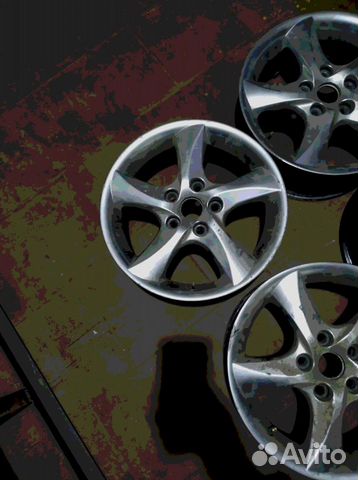 Диски бу литые R16 LU на Mazda