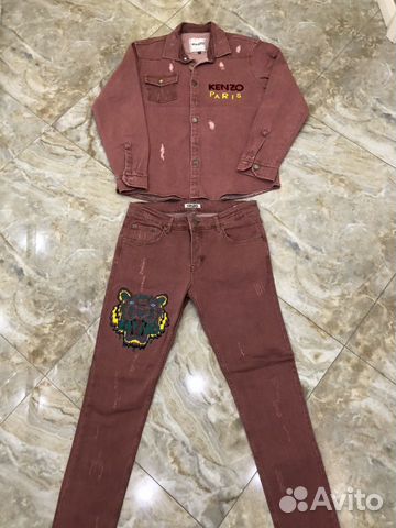 Джинсовый костюм Kenzo оригинал Джинсовый костюм Kenzo оригинал