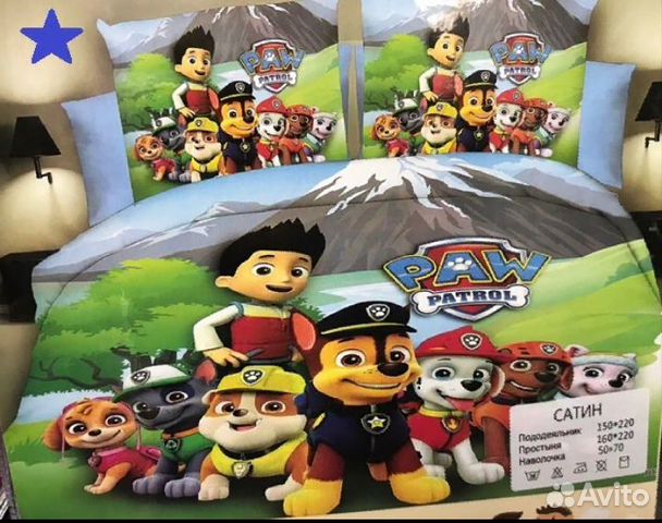 Детский комплект постельного белья