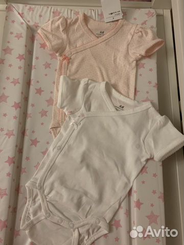 Новые боди, шорты, песочники H&M 4-6 мес Новые боди, шорты, песочники H&M 4-6 мес