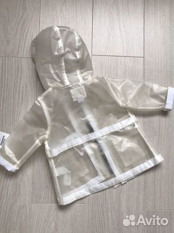 Тренч/дождевик Zara, р.86/92