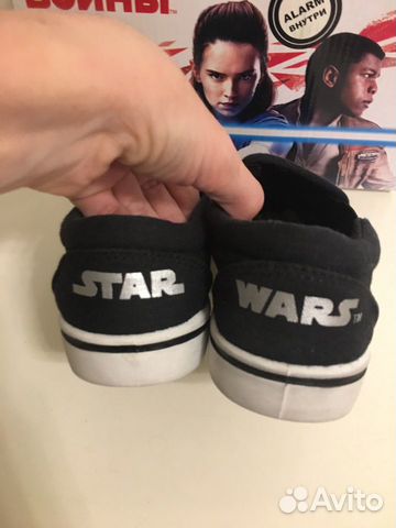 Слипоны, кеды star wars, H&M Слипоны, кеды star wars, H&M