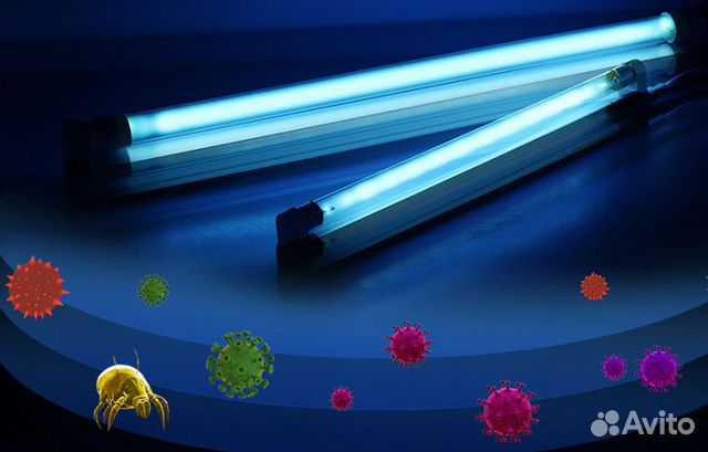 Бактерицидная кварцевая лампа