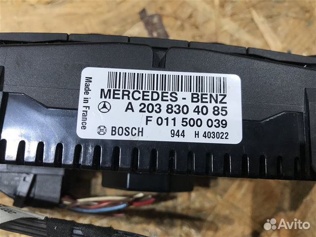 Блок управления климат-контролем Mercedes-Benz Блок управления климат-контролем Mercedes-Benz