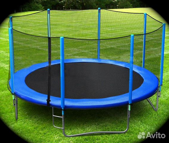 Батут 305 см для дачи детский уличный