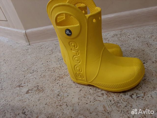 Детские сапоги Crocs C8 (размер 25-26)
