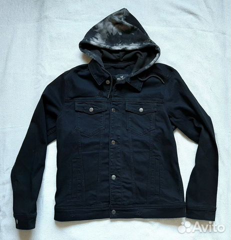 Джинсовая куртка Hollister оригинал 50-52 Джинсовая куртка Hollister оригинал 50-52
