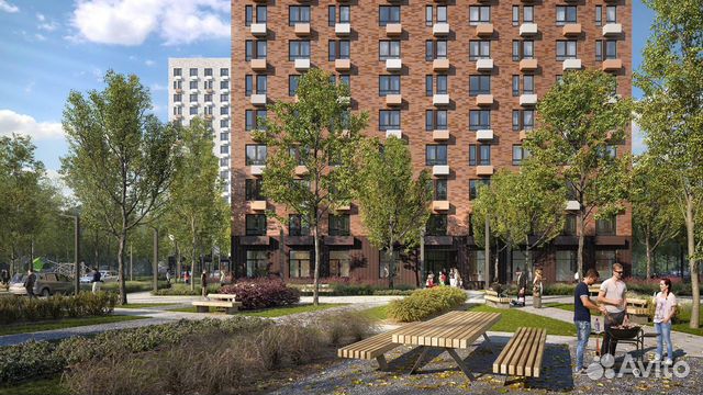 1-к квартира, 35.7 м², 1/9 эт. 1-к квартира, 35.7 м², 1/9 эт.