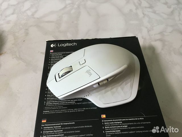 Мышь Logitech MX Master 2S light Grey Bluetooth Мышь Logitech MX Master 2S light Grey Bluetooth