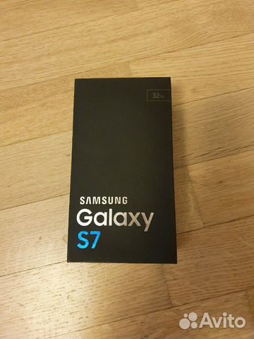 Коробка от SAMSUNG Galaxy S7 Коробка от SAMSUNG Galaxy S7
