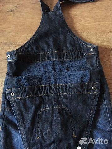 Джинсовый комбинезон утепленный Mothercare 86-92