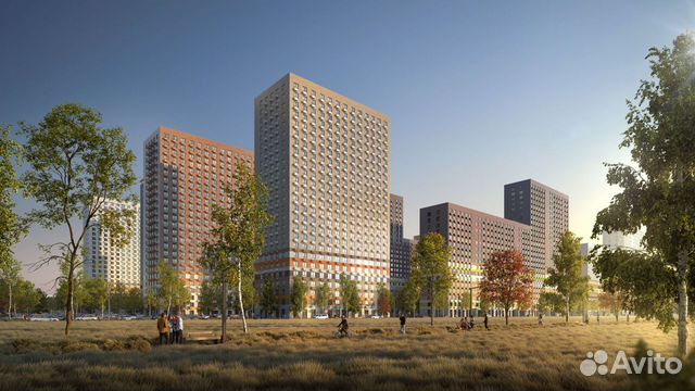 3-к квартира, 87.3 м², 14/16 эт.