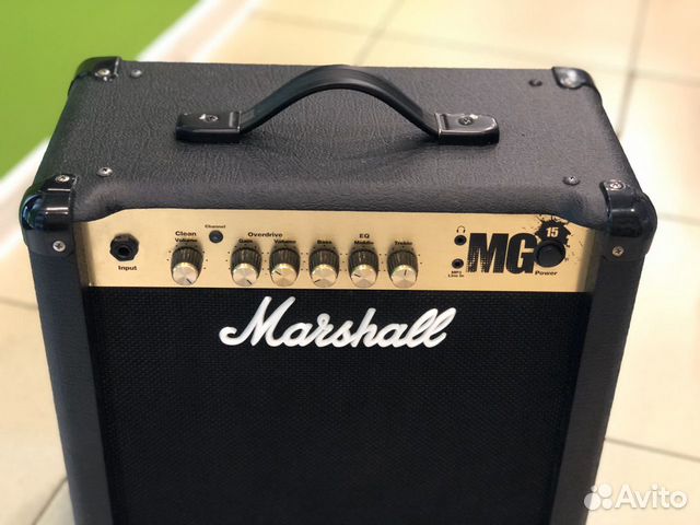 Комбоусилитель Marshall MG15g. Cynep ueнa