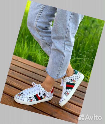 Кеды Gucci Disney Кеды Gucci Disney