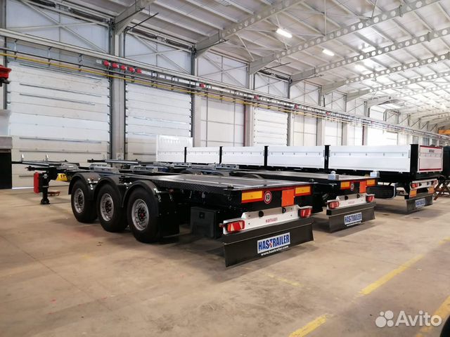 Полуприцеп контейнеровоз hastrailer Полуприцеп контейнеровоз hastrailer