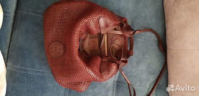 Сумка из натуральной кожи massimo dutti