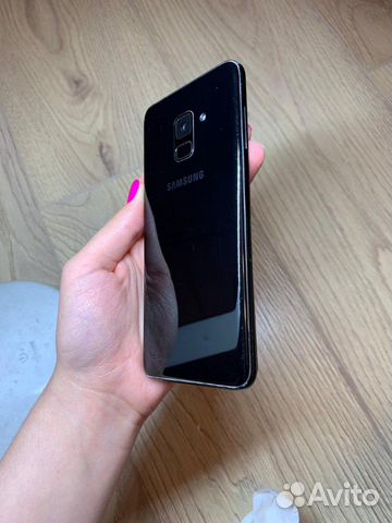 Телефон Samsung Galaxy A8 2018 Black Телефон Samsung Galaxy A8 2018 Black